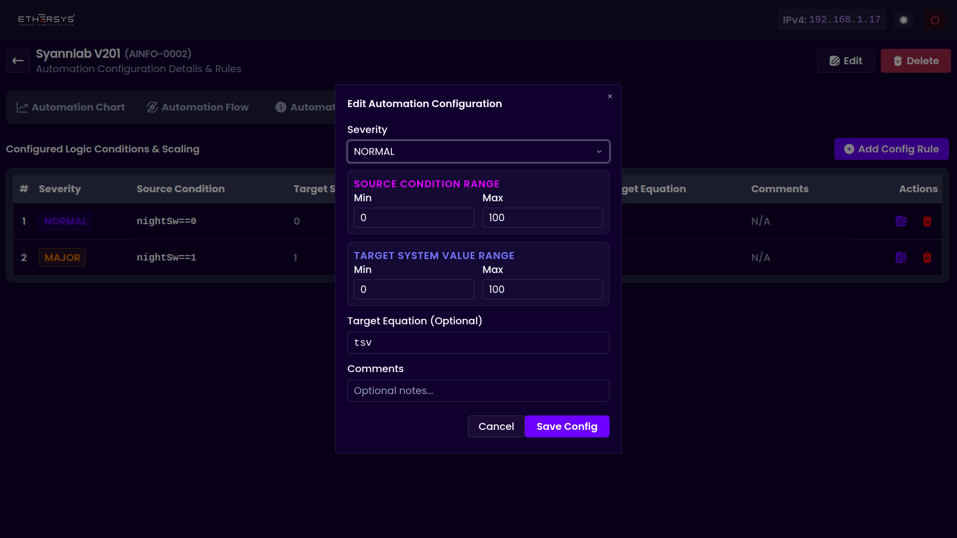 Web Management Interface 16